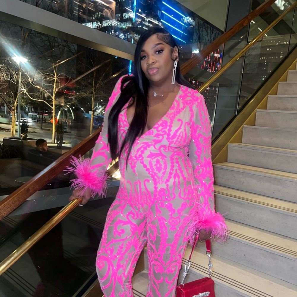 Perfect jumpsuit received so many compliments only worn for a couple hours